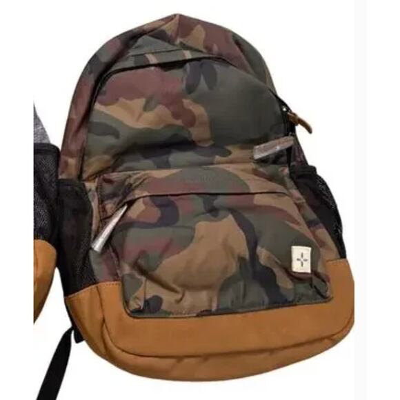 Sun Stone Mens Riley Green Camouflage Backpack Bag NEW with tags $84 - Picture 6 of 6